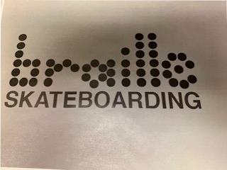 BRAILLE SKATEBOARDING logo