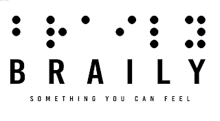 BRAILY SOMETHING YOU CAN FEEL logo