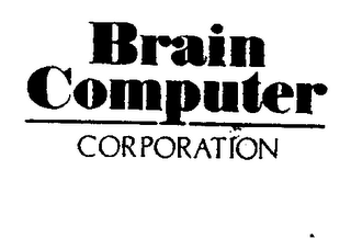 BRAIN COMPUTER CORPORATION logo