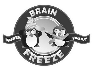 BRAIN FREEZE FROZEN YOGURT logo