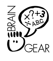 BRAIN GEAR 3 A.B.C. logo