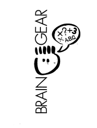 BRAIN GEAR ?+3 A.B.C. logo