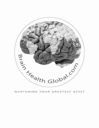 BRAIN HEALTH GLOBAL.COM NURTURING YOUR GREATEST ASSET logo