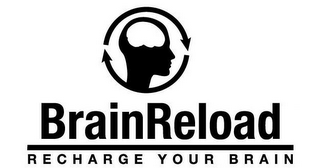 BRAIN RELOAD RECHARGE YOUR BRAIN logo