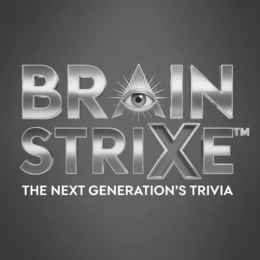 BRAIN STRIXE THE NEXT GENERATION'S TRIVIA logo