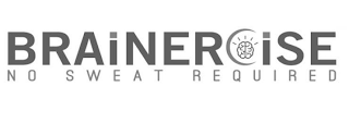 BRAINERCISE NO SWEAT REQUIRED logo