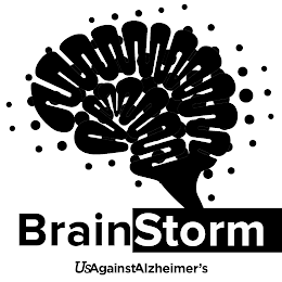 BRAINSTORM USAGAINSTALZHEIMER'S logo
