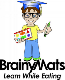 BRAINYMATS LEARN WHILE EATING logo