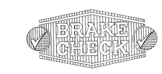 BRAKE CHECK logo
