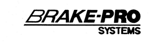 BRAKE-PRO SYSTEMS logo