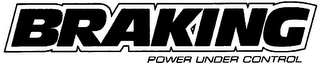 BRAKING POWER UNDER CONTROL logo
