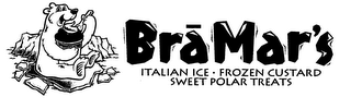 BRAMAR'S ITALIAN ICE FROZEN CUSTARD SWEET POLAR TREATS logo
