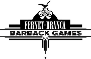 BRANCA F.LLI BRANCA MILANO FERNET BRANCA BARBACK GAMES logo