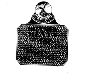 BRANCA MENTA BRANCA CASA FONDATA NEL 1845 FRATELLI BRANCA DISTILLERIE S.P.A. MILANO VIA BROLETTO VICINO ALLA CHIESA DI S. TOMASO 40% ALC/VOL THE MINT LIQUEUR MADE IN ITALY 750 ML logo