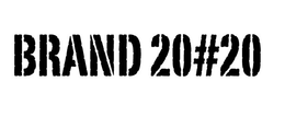 BRAND 20#20 logo