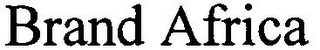 BRAND AFRICA logo