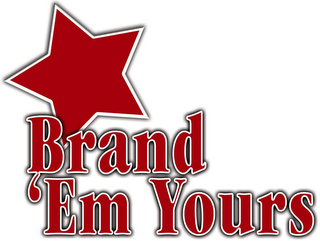 BRAND 'EM YOURS logo