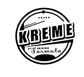BRAND KREME ORIGINAL FORMULA logo