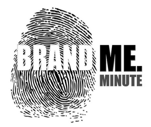 BRAND ME MINUTE logo