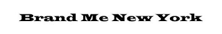 BRAND ME NEW YORK logo