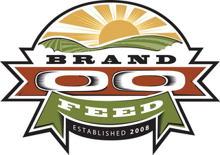 BRAND OO FEED ESTABLISHED 2008 logo
