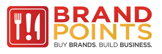 BRAND POINTS BUY BRANDS. BUILD BUSINESS. logo
