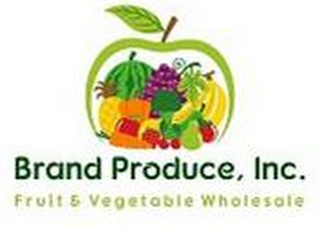 BRAND PRODUCE, INC. FRUIT & VEGETABLE WHOLESALE logo