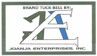 BRAND TUCK-BELL BY: E JOANJA ENTERPRISES, INC. logo