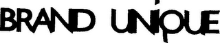 BRAND UNIQUE logo