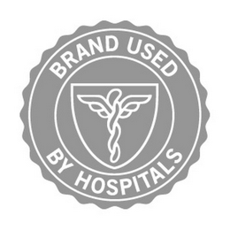 BRAND USED BY HOSPITALS logo