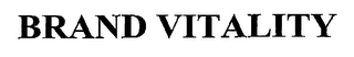 BRAND VITALITY logo