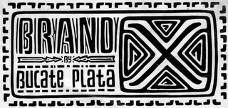 BRAND X BY BUCATE PLATA logo