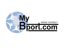 BRAND YOURSELF MY B PORT.COM logo