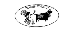 BRANDED BY QUALITY MACK BROS logo