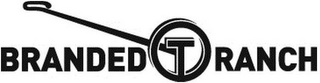 BRANDED T RANCH logo