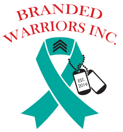 BRANDED WARRIORS INC. EST. 2016 logo