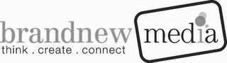 BRANDNEW MEDIA THINK . CREATE . CONNECT logo