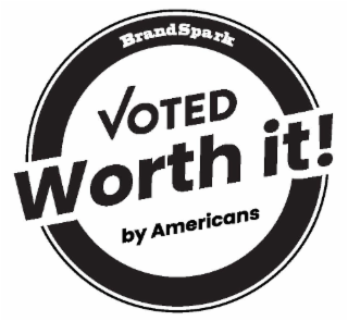 BRANDSPARK VOTED WORTH IT! BY AMERICANS logo