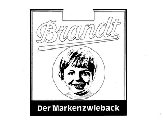 BRANDT DER MARKENZWIEBACK logo