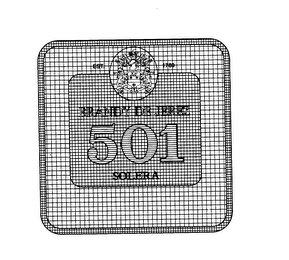 BRANDY DE JEREZ 501 SOLERA EST. 1783 logo