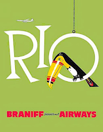 BRANIFF INTERNATIONAL AIRWAYS RIO logo
