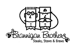 BRANNIGAN BROTHERS STEAKS, STEWS & BREWS logo