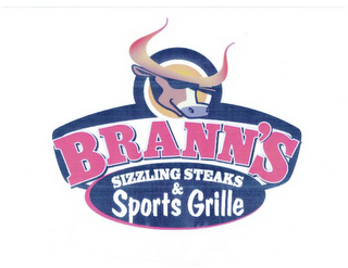 BRANN'S SIZZLING STEAKS & SPORTS GRILLE logo
