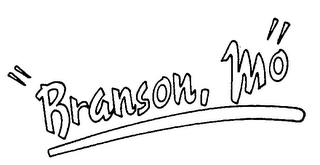 "BRANSON, MO" logo