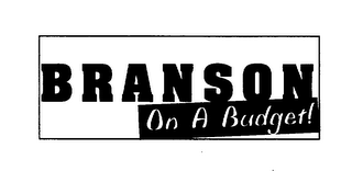 BRANSON ON A BUDGET! logo