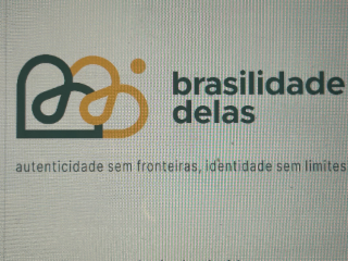 BRASILIDADE DELAS  AUTENTICIDADE SEM FRONTEIRAS, IDENTIDADE SEM LIMITES logo