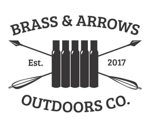BRASS & ARROWS OUTDOORS CO. EST. 2017 logo