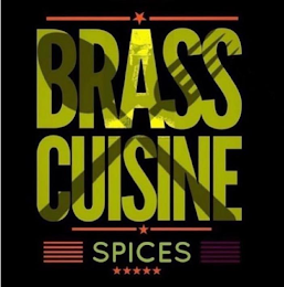 BRASS CUISINE SPICES logo