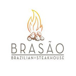 BRASÃO BRAZILIAN X TEAKHOUSE logo