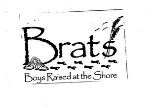 BRATS BOYS RAISED AT THE SHORE logo
